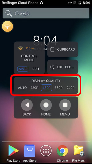 how to control cloud mobile phone on redfinger for ios