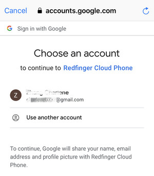 Redfinger cloud mobile phone android registration and forgot password guide，ro