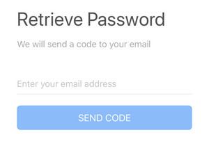 retrieve password