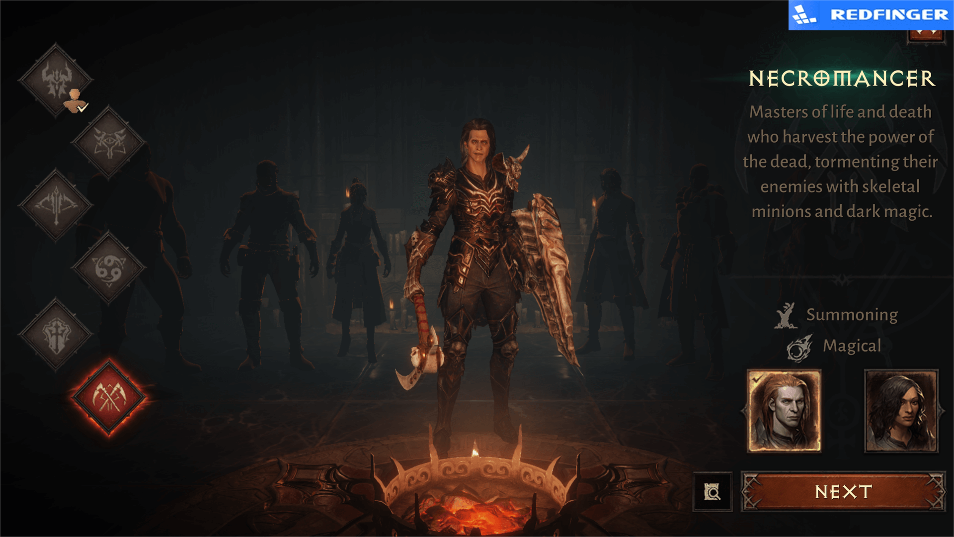 Diablo Immortal new class Warband