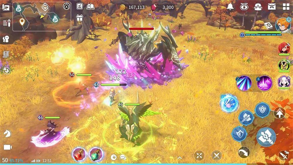 Einherjar Chronicles Gameplay Turn-Based MMORPG Browser Game
