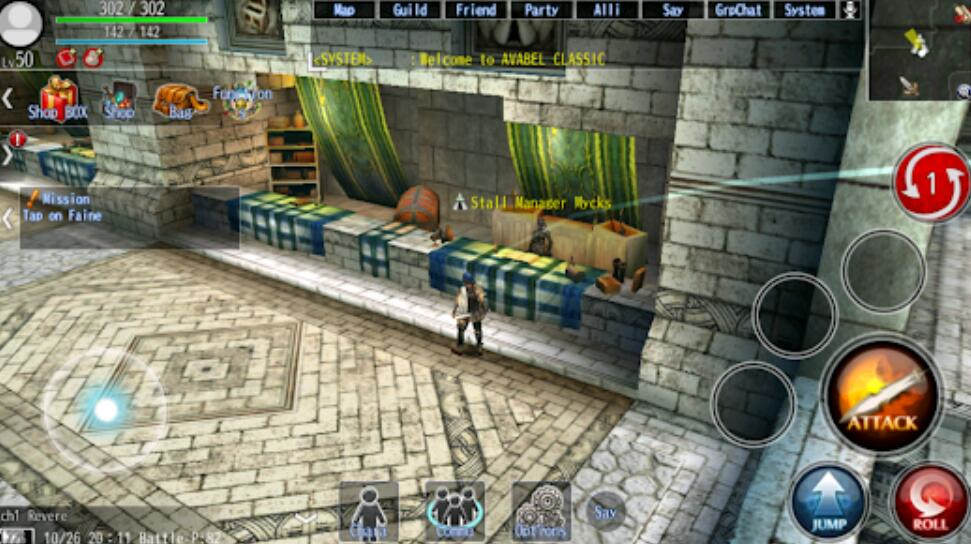 ONLINE RPG AVABEL Android Gameplay