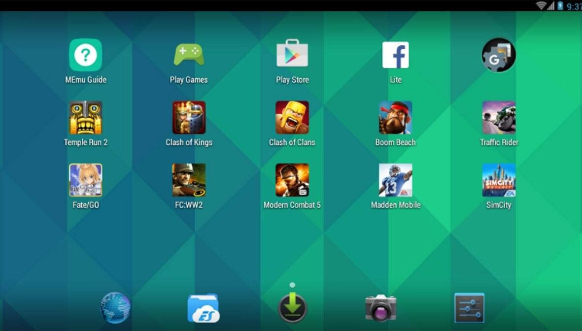 Android emulators