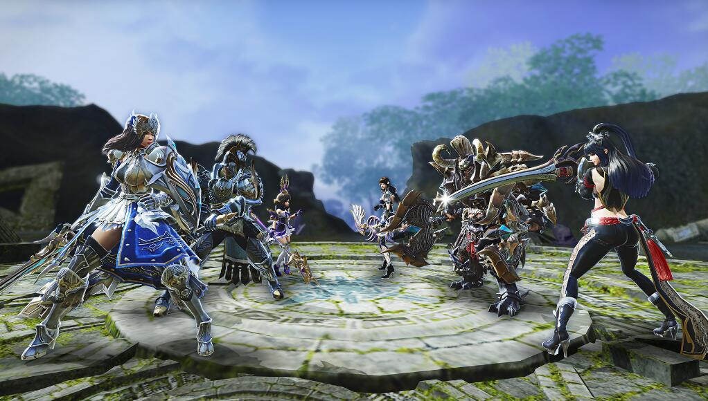 AxE: Alliance vs Empire - Next-generation mobile MMORPG begins