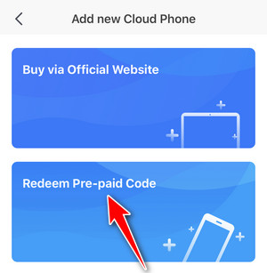 How to buy cloud phone on Redfinger app
