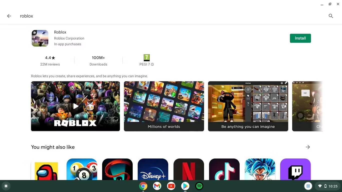 Roblox en App Store