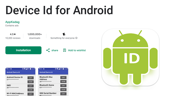 Device ID for Android