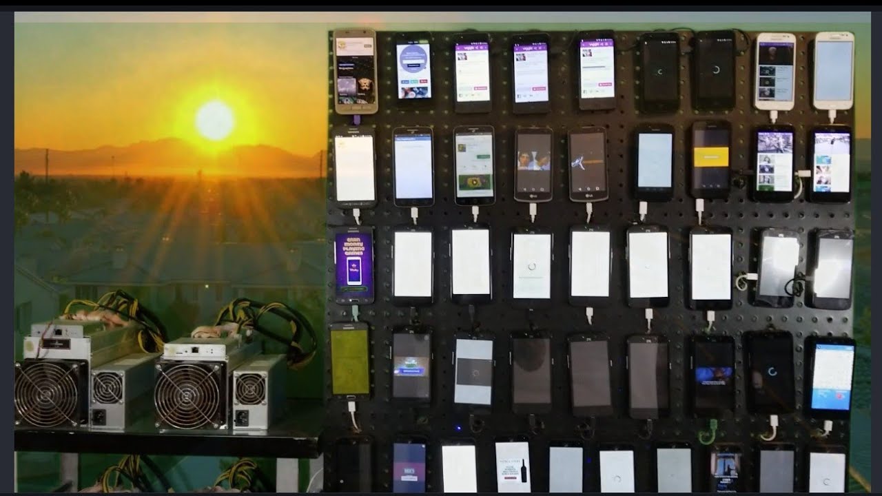Mobile Phone Farm - Run 24/7 to Double Your Passive Earnings